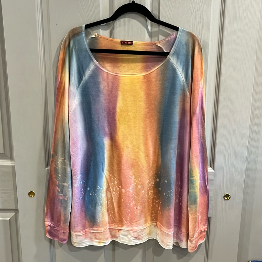 T Party Long Sleeve Top